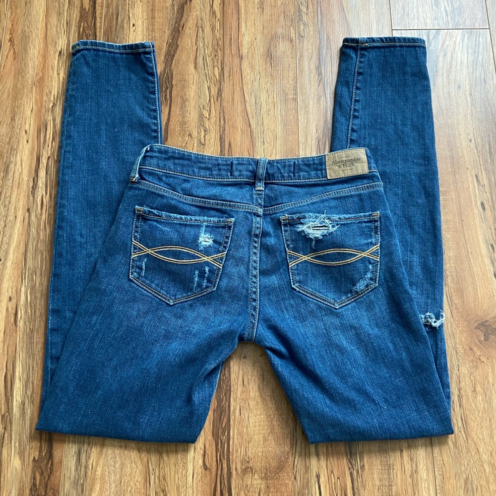 Abercrombie & Fitch Distressed Jeans Sz 00S